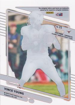 2023 Panini Chronicles Draft Picks - Clearly Donruss #25 Vince Young Back