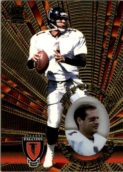 1996 Pacific Invincible #I-7 Jeff George Front