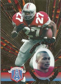 1996 Pacific Invincible #I-56 Eddie George Front