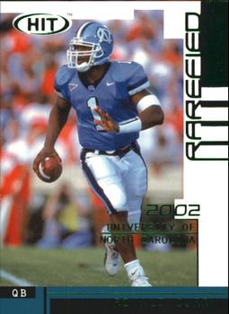 2002 SAGE HIT - Rarefied Emerald #R30 Ronald Curry Front
