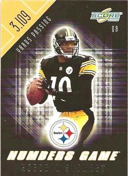 2002 Score - Numbers Game #NG-7 Kordell Stewart Front