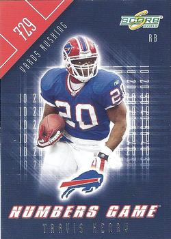 2002 Score - Numbers Game #NG-20 Travis Henry Front