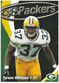 1998 Green Bay Packers Police - Verona Police Department #19 Tyrone Williams Front
