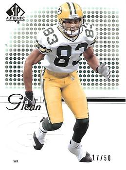 2002 SP Authentic - Gold #26 Terry Glenn Front