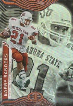 2023 Panini Chronicles Draft Picks - Illusions #3 Barry Sanders Front