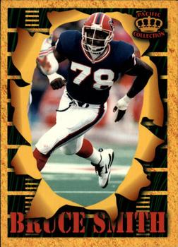 1996 Pacific Invincible - Smash-Mouth #SM17 Bruce Smith Front