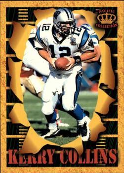 1996 Pacific Invincible - Smash-Mouth #SM24 Kerry Collins Front