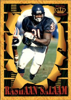 1996 Pacific Invincible - Smash-Mouth #SM34 Rashaan Salaam Front