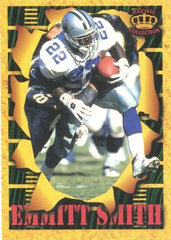 1996 Pacific Invincible - Smash-Mouth #SM46 Emmitt Smith Front