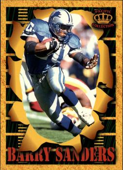 1996 Pacific Invincible - Smash-Mouth #SM57 Barry Sanders Front