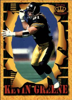 1996 Pacific Invincible - Smash-Mouth #SM135 Kevin Greene Front