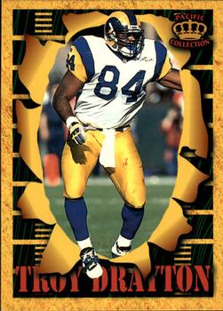 1996 Pacific Invincible - Smash-Mouth #SM142 Troy Drayton Front