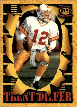 1996 Pacific Invincible - Smash-Mouth #SM169 Trent Dilfer Front