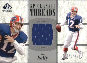 2002 SP Legendary Cuts - SP Classic Threads #CC-JK Jim Kelly Front