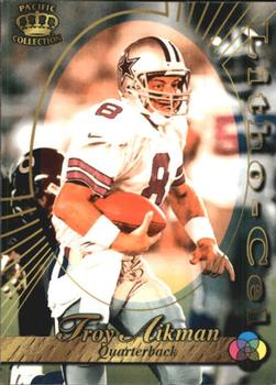 1996 Pacific Litho-Cel #Litho-25 Troy Aikman Front