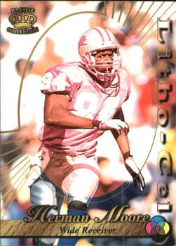 1996 Pacific Litho-Cel #Litho-34 Herman Moore Front