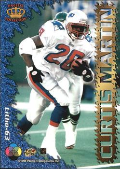 1996 Pacific Litho-Cel #Litho-63 Curtis Martin Back