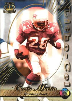 1996 Pacific Litho-Cel #Litho-63 Curtis Martin Front
