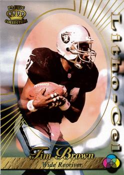 1996 Pacific Litho-Cel #Litho-73 Tim Brown Front