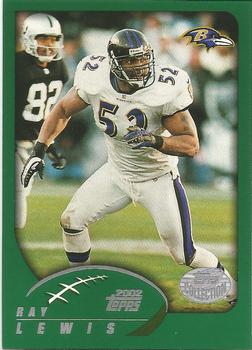 2002 Topps - Topps Collection #79 Ray Lewis Front