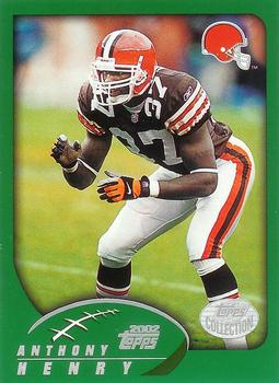 2002 Topps - Topps Collection #107 Anthony Henry Front