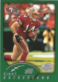 2002 Topps - Topps Collection #221 Vinny Sutherland Front