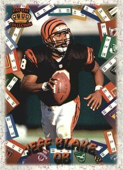 1996 Pacific Litho-Cel - Game Time #GT-9 Jeff Blake Front