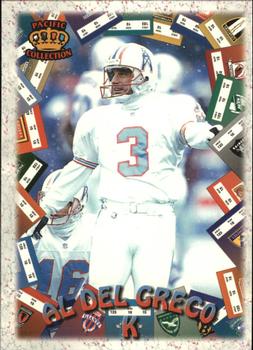1996 Pacific Litho-Cel - Game Time #GT-14 Al Del Greco Front