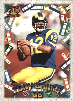 1996 Pacific Litho-Cel - Game Time #GT-27 Tony Banks Front