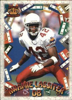 1996 Pacific Litho-Cel - Game Time #GT-32 Kwamie Lassiter Front