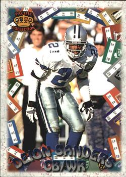 1996 Pacific Litho-Cel - Game Time #GT-39 Deion Sanders Front