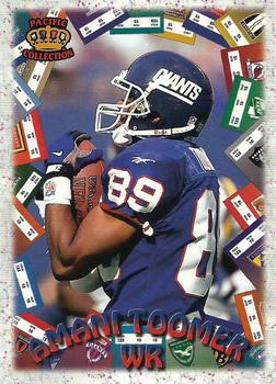 1996 Pacific Litho-Cel - Game Time #GT-51 Amani Toomer Front