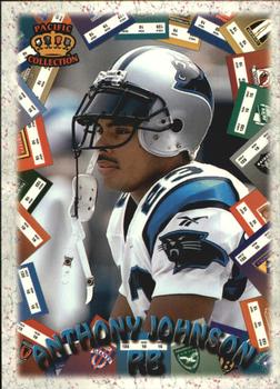 1996 Pacific Litho-Cel - Game Time #GT-66 Anthony Johnson Front