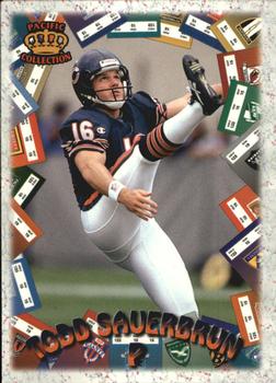 1996 Pacific Litho-Cel - Game Time #GT-67 Todd Sauerbrun Front