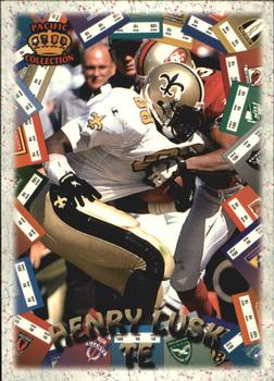 1996 Pacific Litho-Cel - Game Time #GT-79 Henry Lusk Front
