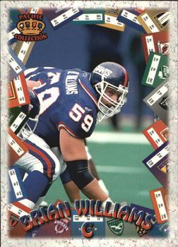 1996 Pacific Litho-Cel - Game Time #GT-80 Brian Williams Front