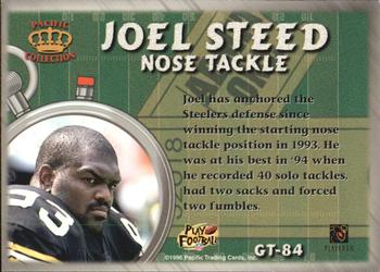 1996 Pacific Litho-Cel - Game Time #GT-84 Joel Steed Back