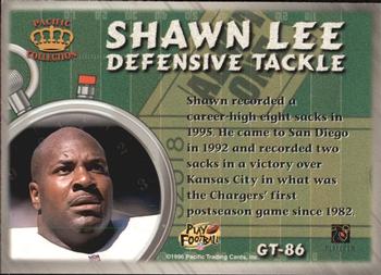1996 Pacific Litho-Cel - Game Time #GT-86 Shawn Lee Back