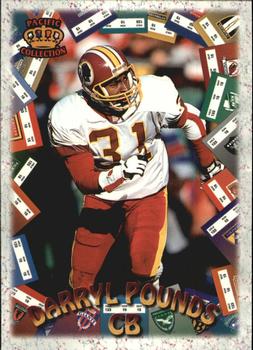 1996 Pacific Litho-Cel - Game Time #GT-90 Darryl Pounds Front