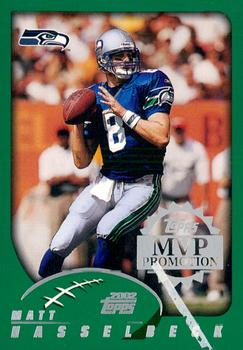 2002 Topps - MVP Promotion #NNO Matt Hasselbeck Front