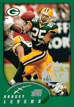 2002 Topps - MVP Promotion #NNO Dorsey Levens Front