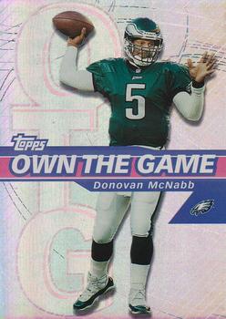 2002 Topps - Own the Game #OG5 Donovan McNabb Front