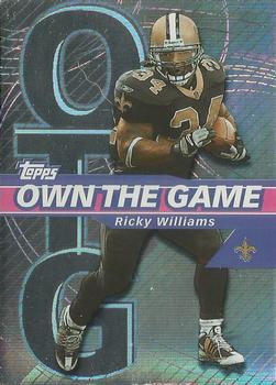 2002 Topps - Own the Game #OG16 Ricky Williams Front