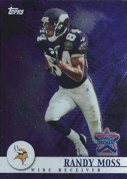 2001 Topps Pro Bowl Card Show #2 Randy Moss Front