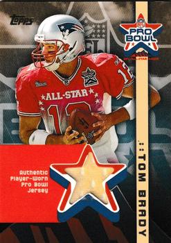 2002 Topps - Pro Bowl Jerseys #AP-TB Tom Brady Front