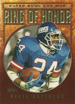 2002 Topps - Ring of Honor #OA25 Ottis Anderson Front