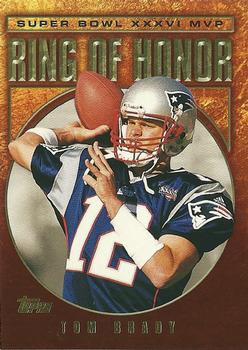 2002 Topps - Ring of Honor #TB36 Tom Brady Front