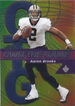 2002 Topps Chrome - Own the Game #OG8 Aaron Brooks Front