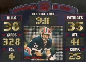1996 Pacific Litho-Cel - Moments in Time #MT-1 Jim Kelly Front