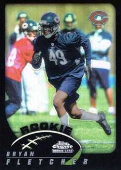 2002 Topps Chrome - Black Refractors #247 Bryan Fletcher Front